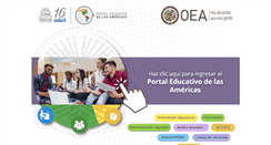 Desktop Screenshot of educoas.org